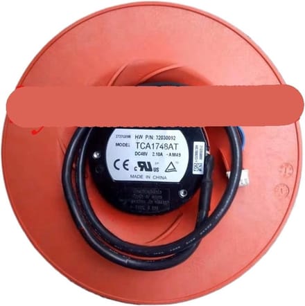 Radiale Ventilator - EC Ventilator - Koeling Optimaliseren - Variabele Frequentie - 175x69mm - Zwart