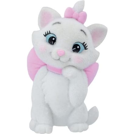 Aristocats - Disney Verzamelfiguren - Marie (Flocked) - voor Geen - wit-roze
