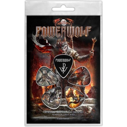Powerwolf Wake Up The Wicked Unisex Plectrumset - meerkleurig - Standard