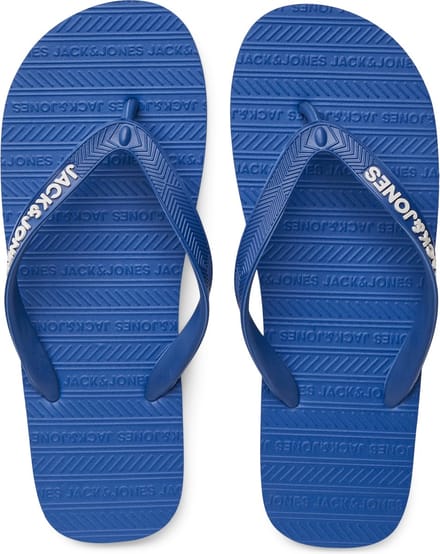 Jack & Jones Heren Teenslippers JFWBASIC Blauw - Maat 40/41