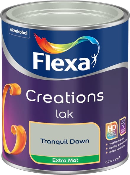 Flexa Houtlak Creations - Extra Mat - Tranquil Dawn - 750ml