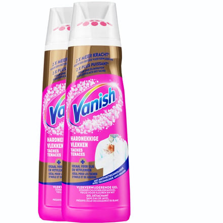 Vanish Oxi Action Gold Powergel Vlekverwijderaar - 200ml x2
