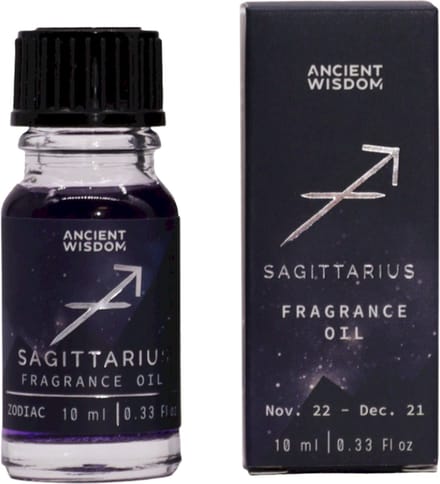 Ancient Wisdom Zodiak Serie - Geurolie - Strzelec - 10 ml - Bio Brokaat