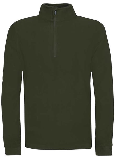 Rock Experience Tempus Fleece Met Halve Rits Groen 2XL Man