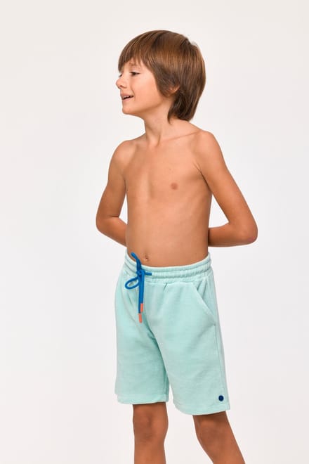 Woody Short licht turquoise - maat 152/12J