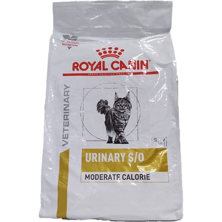 2x9kg Feline Urinary S/O Moderate Calorie Royal Canin Veterinary Diet Kattenvoer