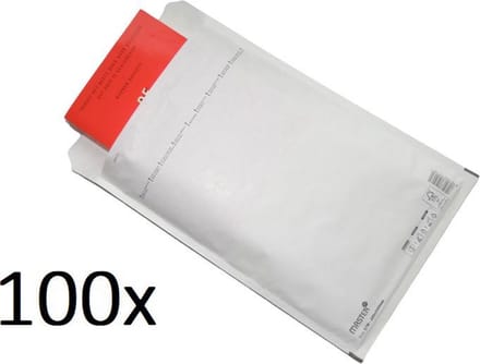 Master'in Bubbel Enveloppen  (A4) - Luchtkussen Enveloppen  220x340mm (16/F) - 100 stuks