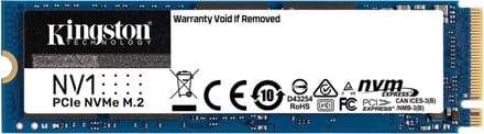 Kingston (NV2 PCIe 4.0 NVMe SSD) - 250GB - Gen 4x4