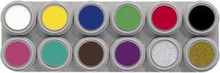 Grimas water make-up palette 12 A