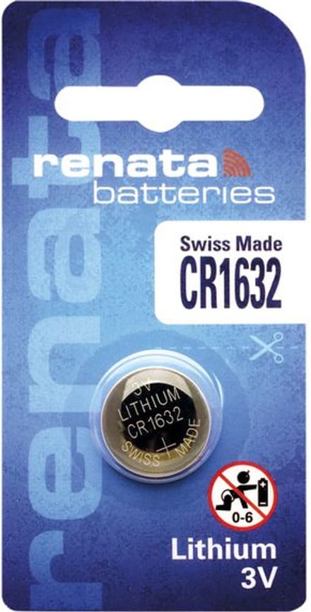 Renata CR1632 Lithium Knoopcel Batterij 10 Stuks