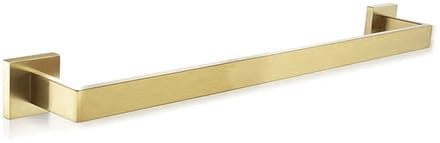 Nurion Handdoekbeugel goud vierkant 40cm - RVS - High Quality