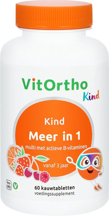 VitOrtho Meer in 1 Kind (60 kauwtabs)