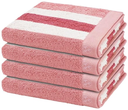 Ross Sonstiges 4 X handdoek - in set 4 pack Doubleface Stripes