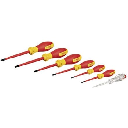 Bosch Professional Schroevendraaierset VDE SL/PH 7-delig - 1600A02NF7