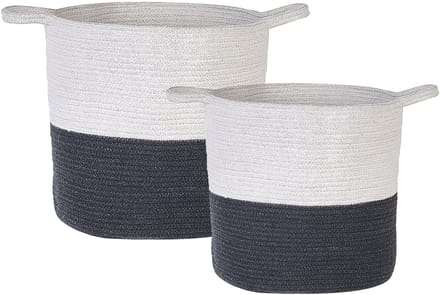 PAZHA - Mand set van 2 - Wit - Katoen