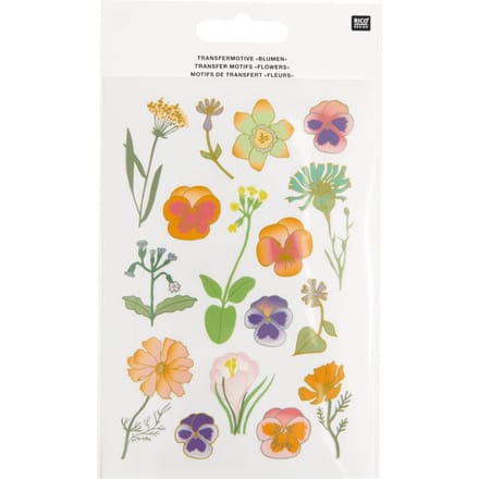 Transfermotieven "Bloemen"