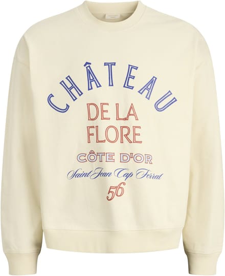 JACK&JONES - JORMENTON TYPO SWEAT CREW NECK - Heren - Sweaters