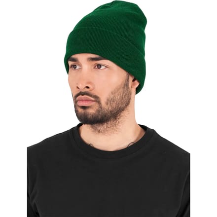 Urban Classics - Heavyweight Long Beanie Muts - Groen