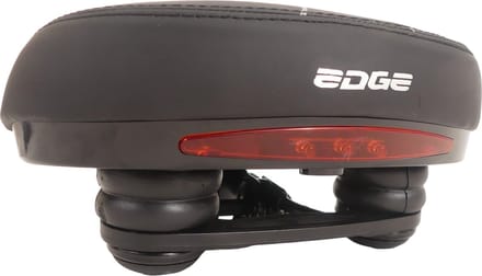 Fietszadel Edge Veneto incl. oppakbeugel en achterlicht - zwart
