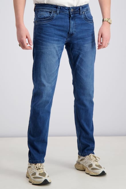 Gabbiano - Atlantic Shift - Heren Regular Jeans - Mid Blue