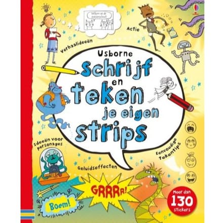 Schrijf En Teken Je Eigen Strips