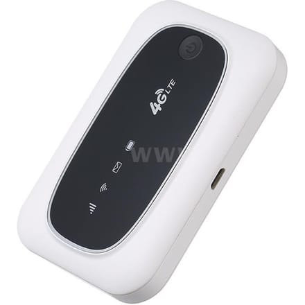 4G LTE CAT4 150M ontgrendelde mobiele MiFi draagbare hotspot draadloze wifi-router simkaart (wit) wit