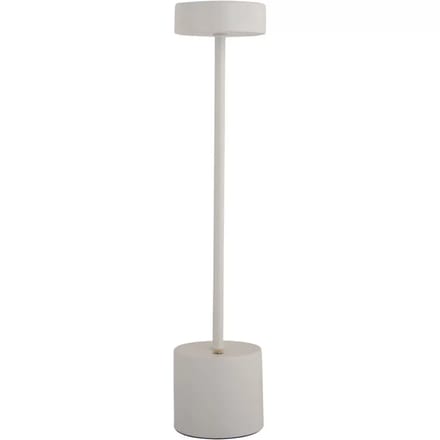 Leitmotiv Tafellamp Ganar Led - Wit - 8x8x37.5cm - Modern