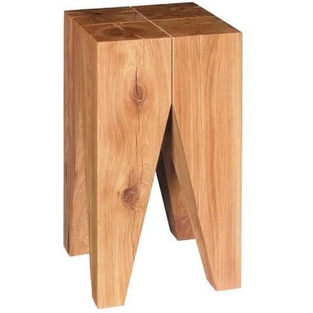 E15 - Bijzettafel kies - eiken - bruin
