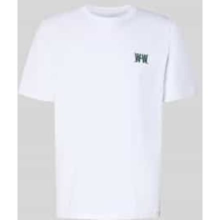 Regular fit T-shirt met logoprint Model 'Bobby'