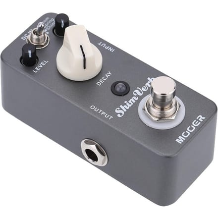 Mooer Shim Verb Micro Mini pédale d'effet de réverbération numérique pour guitare électrique True Bypass gray