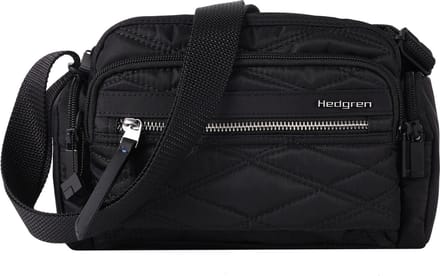 Hedgren Schoudertas Emily Multipockets Crossover RFID New Quilt Black Zwart