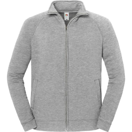 Fruit of the Loom Heren Iconische Premium Sweat Jacket (Athletic Heather)
