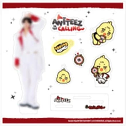 ATEEZ - [ANITEEZ IN THE CALLING] Kit DIY Acrylique MINGI x bbyongMING
