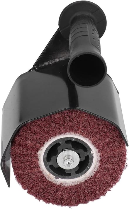 Metaal polijstmachine - Slijpset - Werkplaats klussen - Ergonomisch handvat - M10 as - Zwart