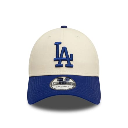 New Era - LA Dodgers Colour Block Cream 9FORTY Adjustable Cap
