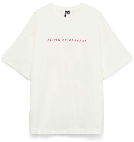 VERO MODA - VMTAZ HAILEY S/S OVERSIZE TEE JRS EXP - Dames - T-shirts