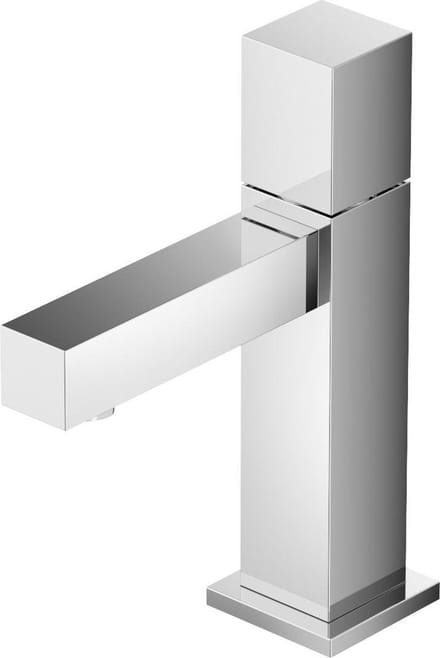 Hotbath Dude Q001 - onteinkraan - 1-knop - Recht - 14.8 cm - Vierkant - Chroom