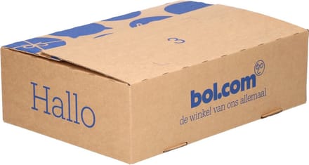 bol.com verzenddoos - 28x20x8 cm - 1.925 stuks - Autolock bodem - Plakstrip - 1 pallet