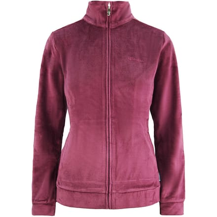 Champion Fleece Dames Paars Track Jacket