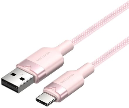 Vention Usb 2.0 A Naar Usb-C 3A Kabel Voor Snel Opladen Van Telefoons 1M