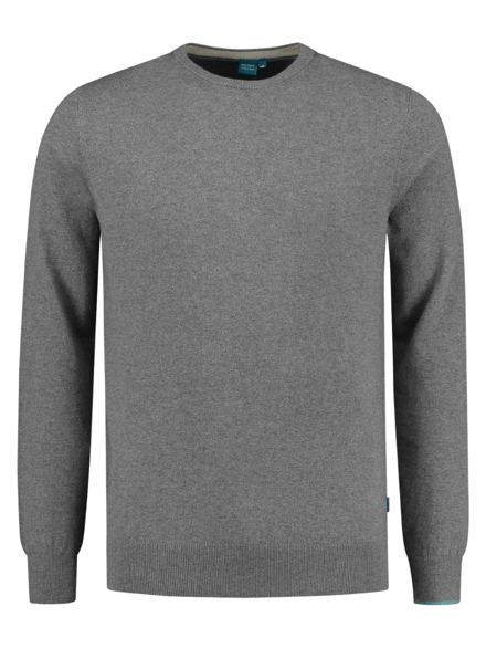 District Indigo Pullover Crewneck Grey Melange (7.21.500.550 - 026)