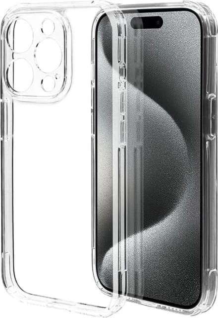 Hoesje geschikt voor iPhone 15 Pro hoesje - Arara shockproof backcover - transparant