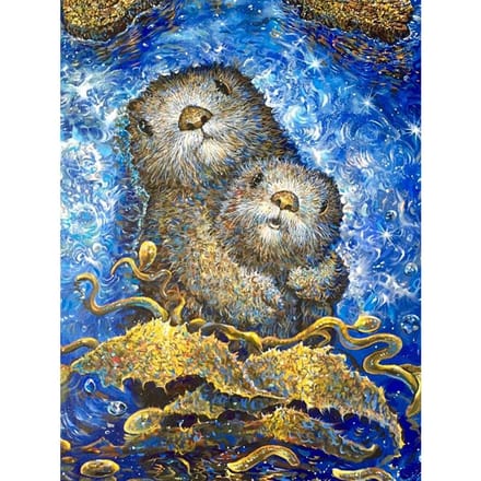 Peinture diamant thème dessin animé, broderie 5D, points de croix, strass complets, mosaïque, décoration d'intérieur 20X30CM gray