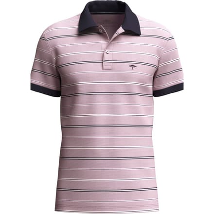 Fynch Hatton - Polo Korte mouw - Mannen - L - Rose - Katoen - 1603-1906