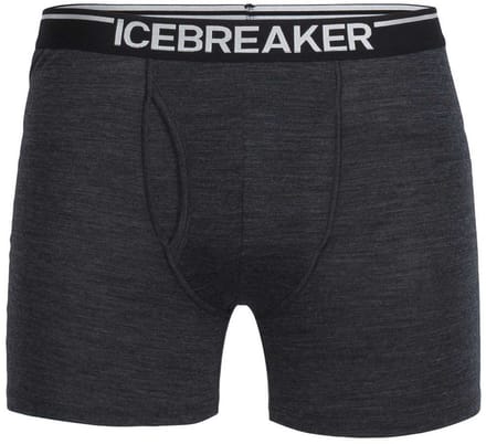 Icebreaker Anatomica With Fly Merino Boxers Grijs S Man