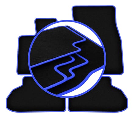 CARLUX-BLUE automatten voor: BMW X6 F16 SUV (2014-)