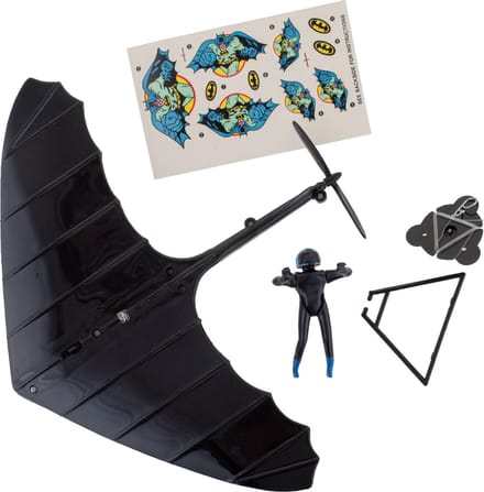 "Playtime Deltavlieger ""BATMAN HANG GLIDER"" - Vlieger voor binnen - 30 x 25 x 5 cm"