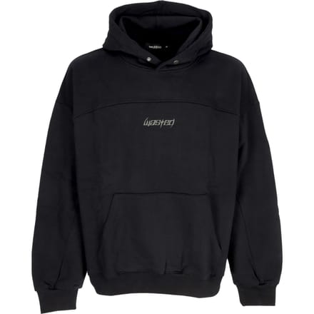 Mannenhoodie switchblade Boxy Hoodie zwart