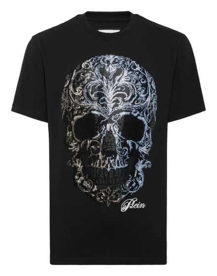 T-Shirt Ronde Hals Ss Skull