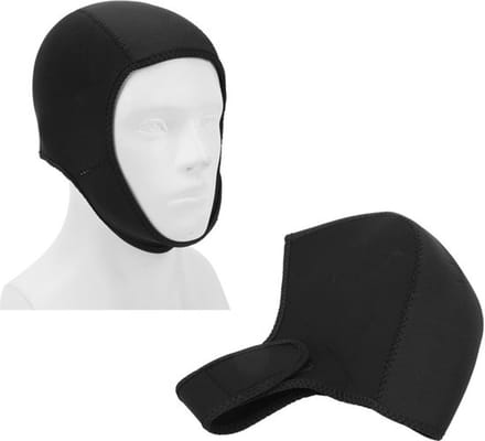 By shayne - Wetsuit Hood - Duikkap - Thermische Bescherming - Zwart